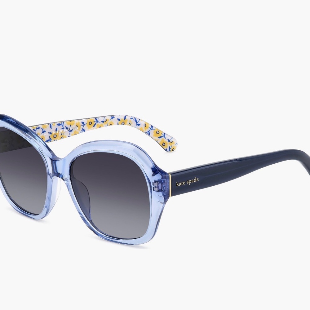 Kate Spade LOTTIE/G/S Blue Butterfly Sunglasses – Brand New - Picture 3 of 7